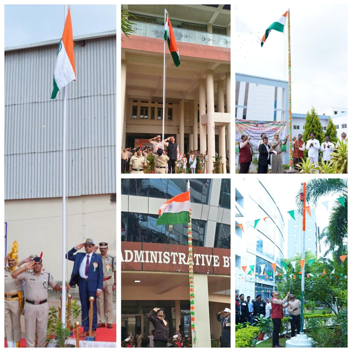 Independence Day celebrations at BDL